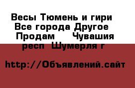 Весы Тюмень и гири - Все города Другое » Продам   . Чувашия респ.,Шумерля г.